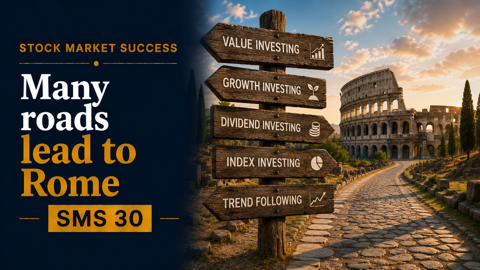 Many roads lead to Rome – SMS 30