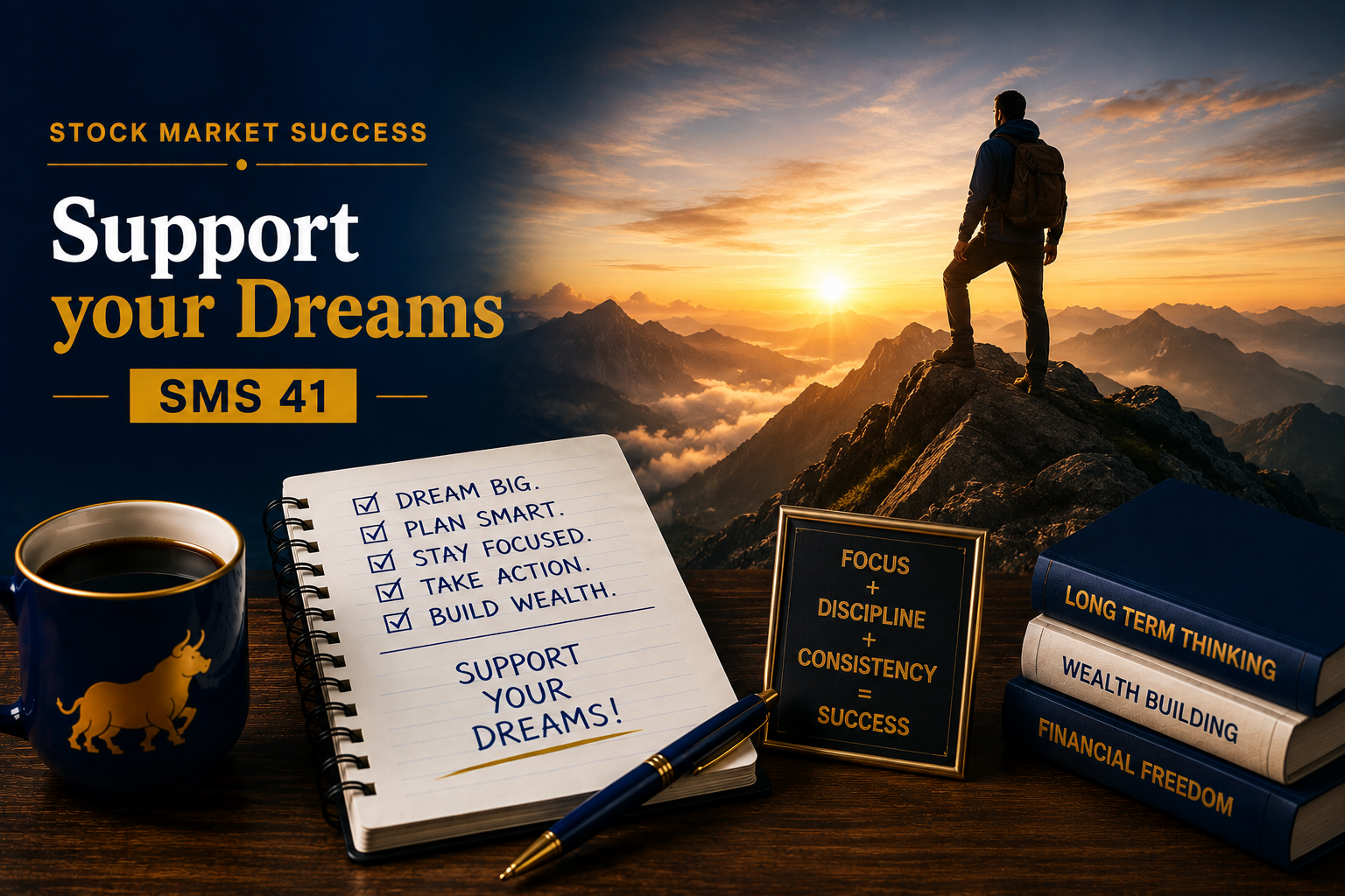 Support your Dreams –  SMS 41