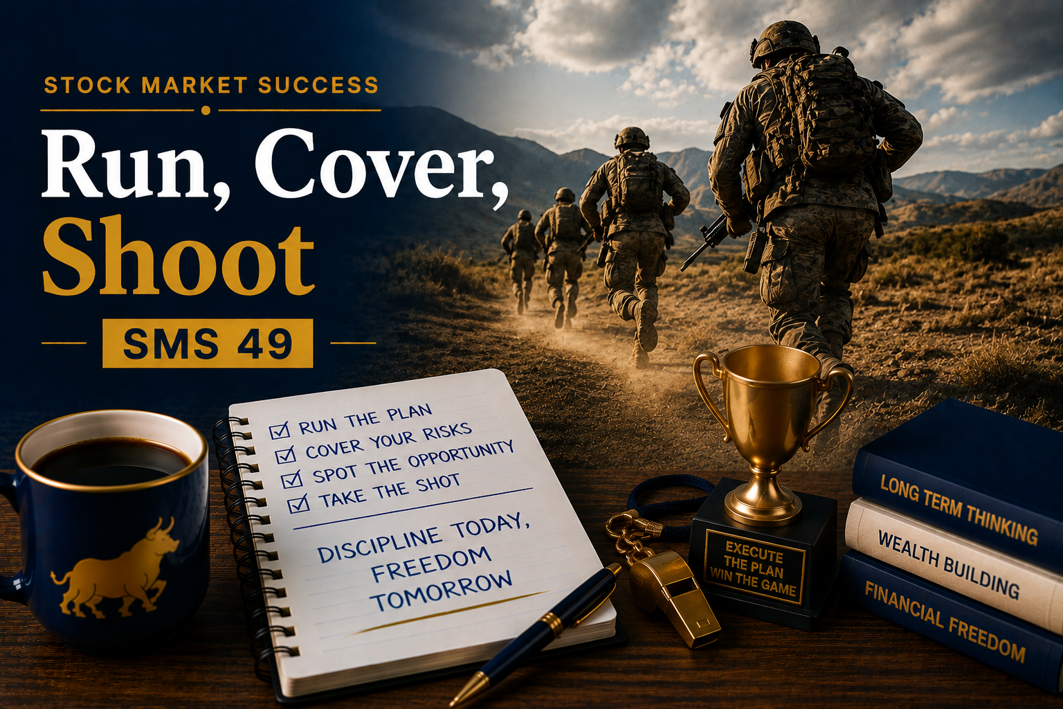 Run, Cover, Shoot – SMS 49