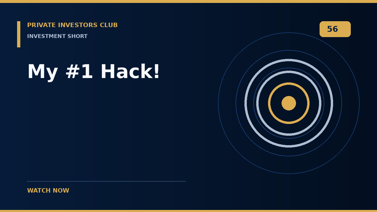 My #1 Hack!