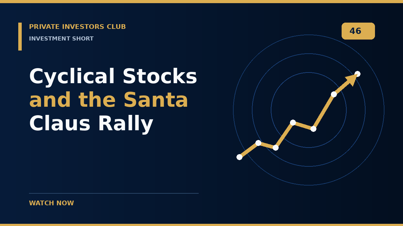 Cyclical Stocks and the Santa Claus Rally