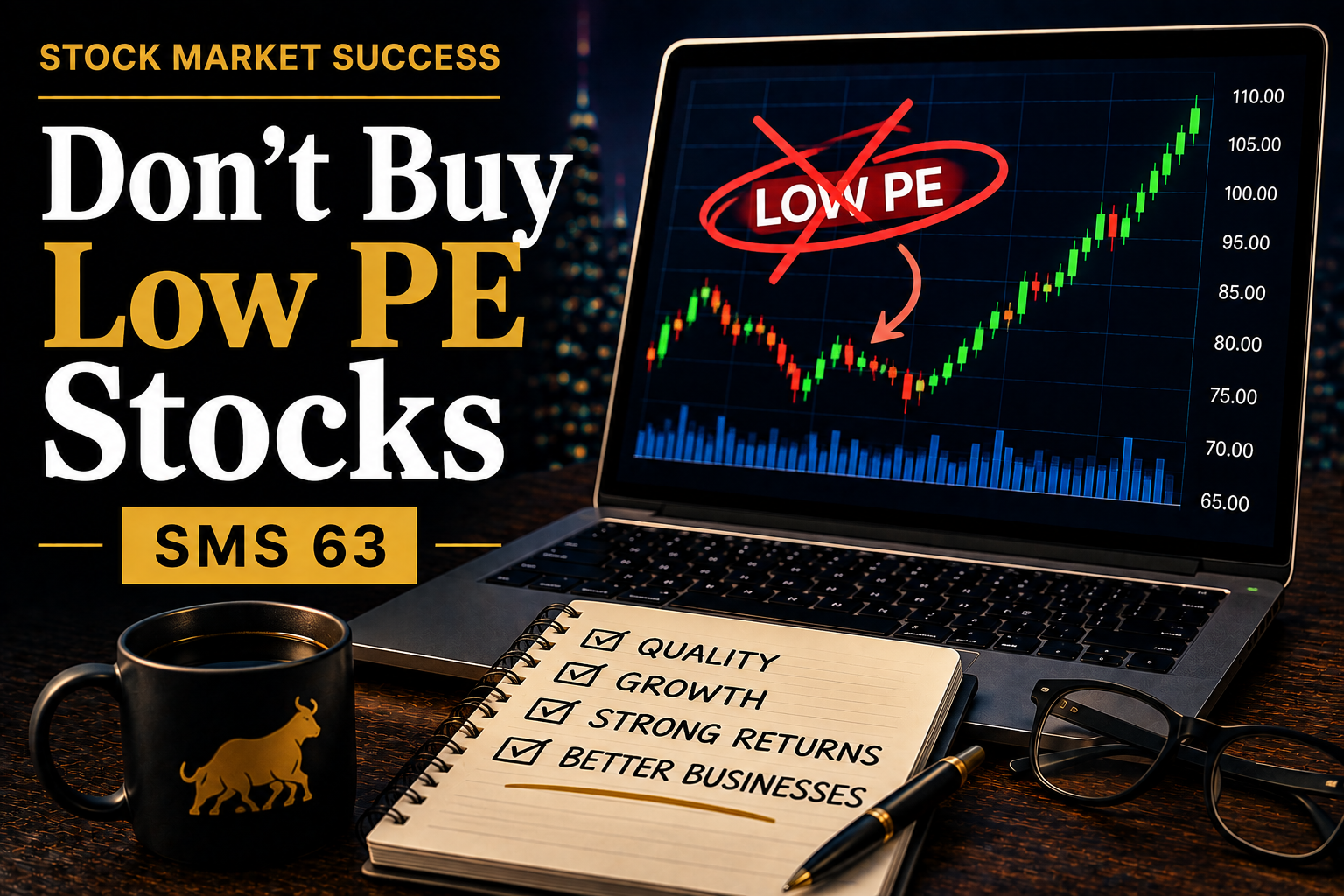 Don’t Buy Low PE Stocks- SMS 63