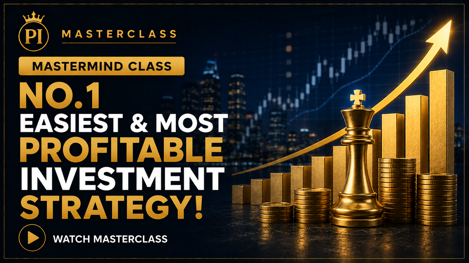 No.1 EASIEST & MOST PROFITABLE Investment Strategy! – Masterclass
