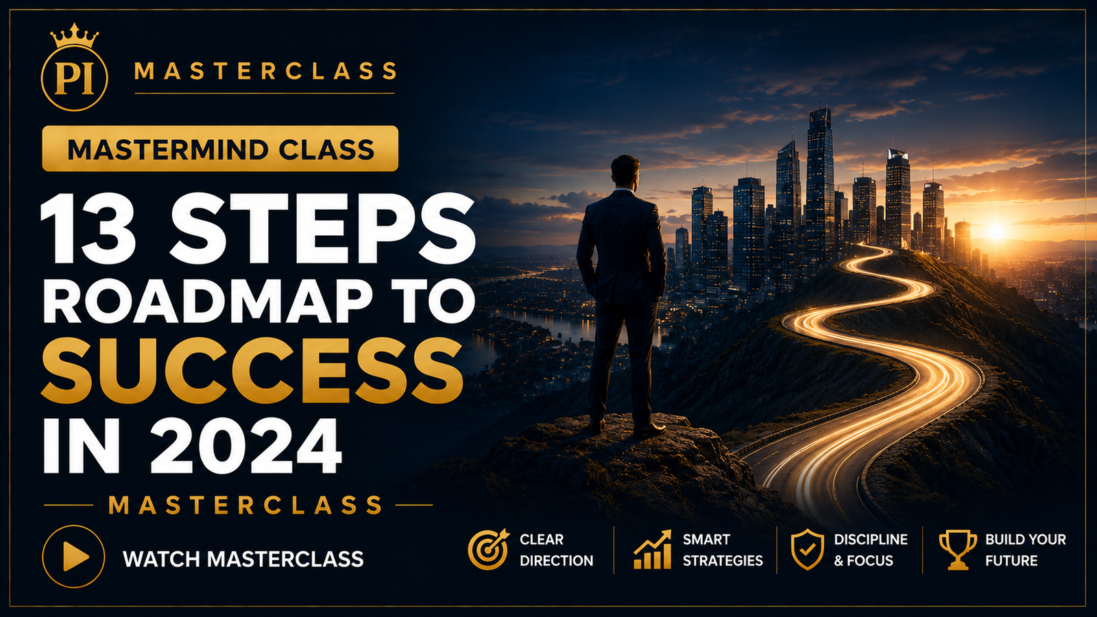 13 Steps – Roadmap to Success in 2024 – Masterclass