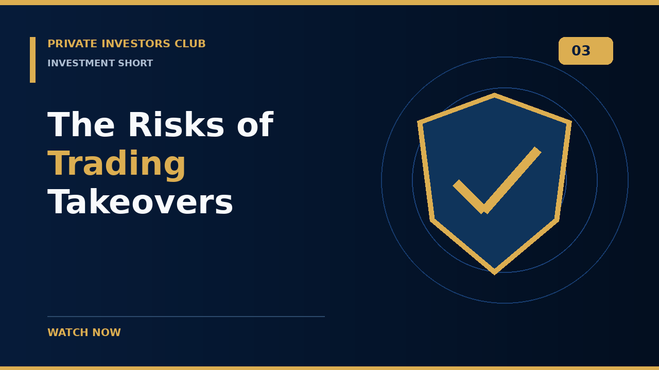 The Risks of Trading Takeovers