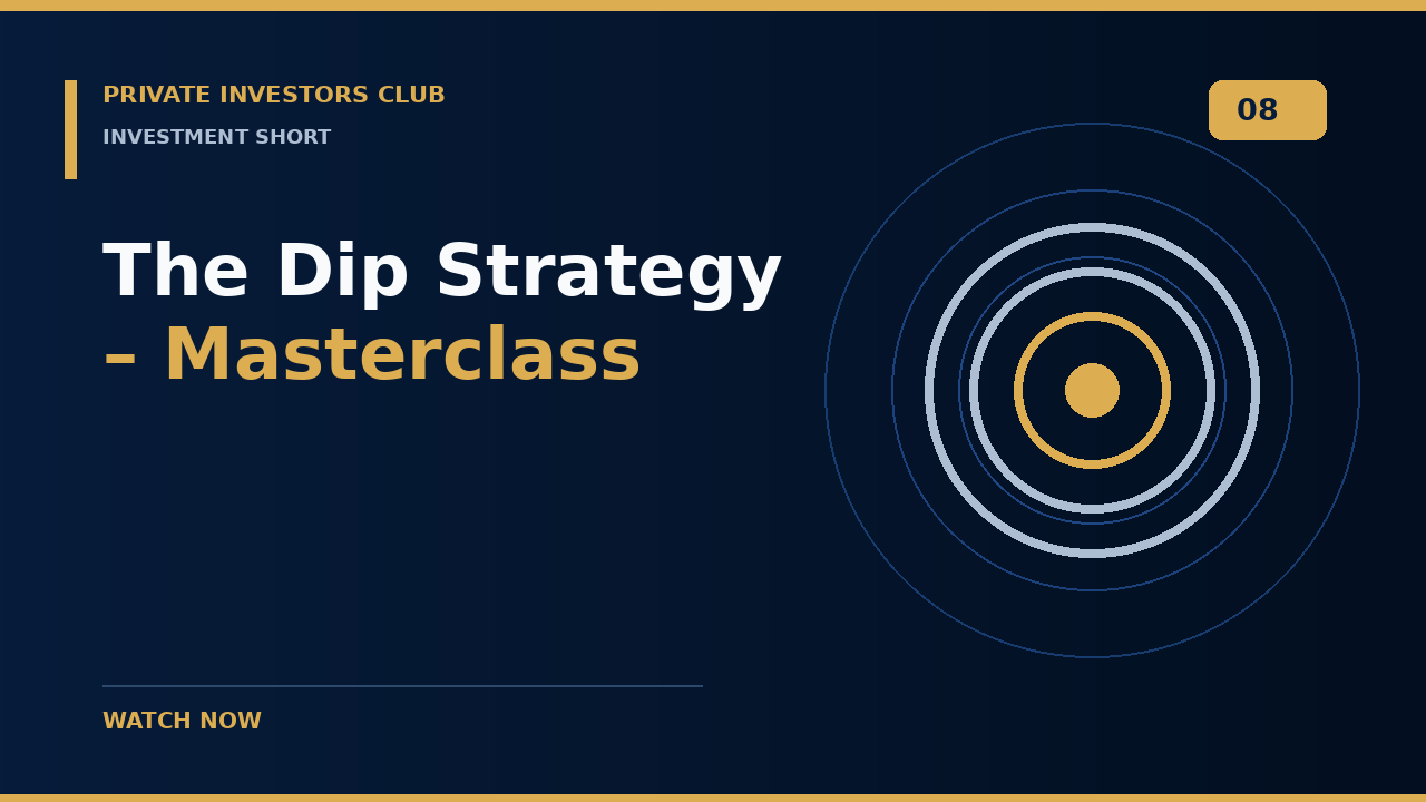 Short – The Dip Strategy – Masterclass