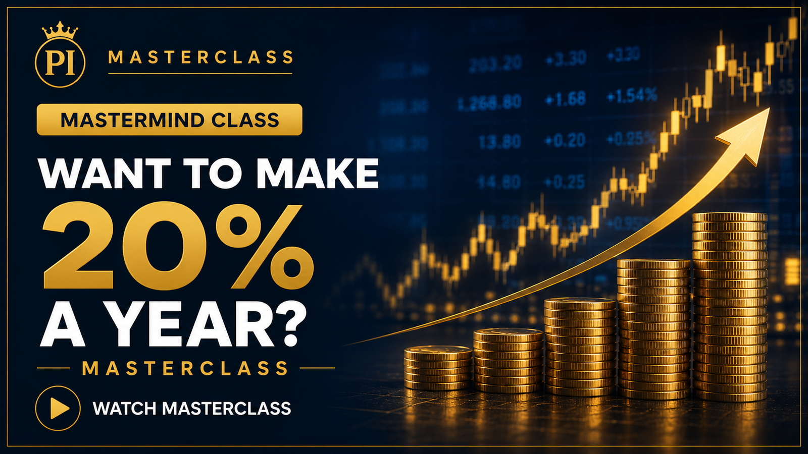 Want to make 20% a year? – Masterclass