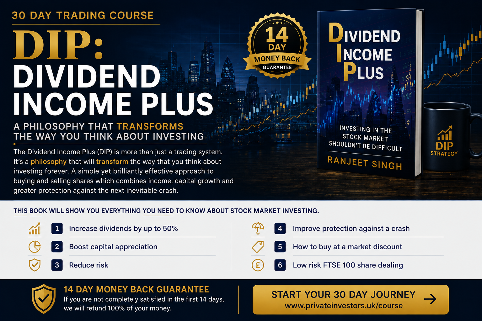 DIP Dividend Income Plus 30 Day Trading Course